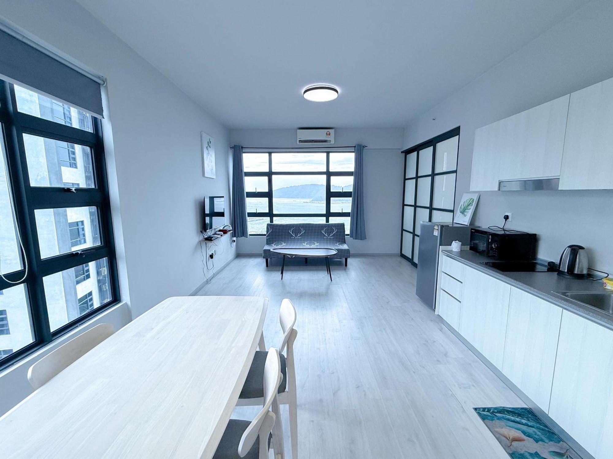 Vv Homestay Jesselton Quay Surla Sabah Mall Kk 亚庇贵赴行馆 Kota Kinabalu Exterior photo
