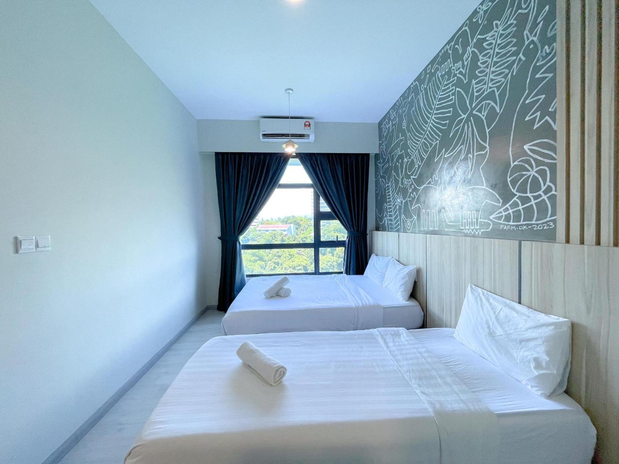 Vv Homestay Jesselton Quay Surla Sabah Mall Kk 亚庇贵赴行馆 Kota Kinabalu Exterior photo